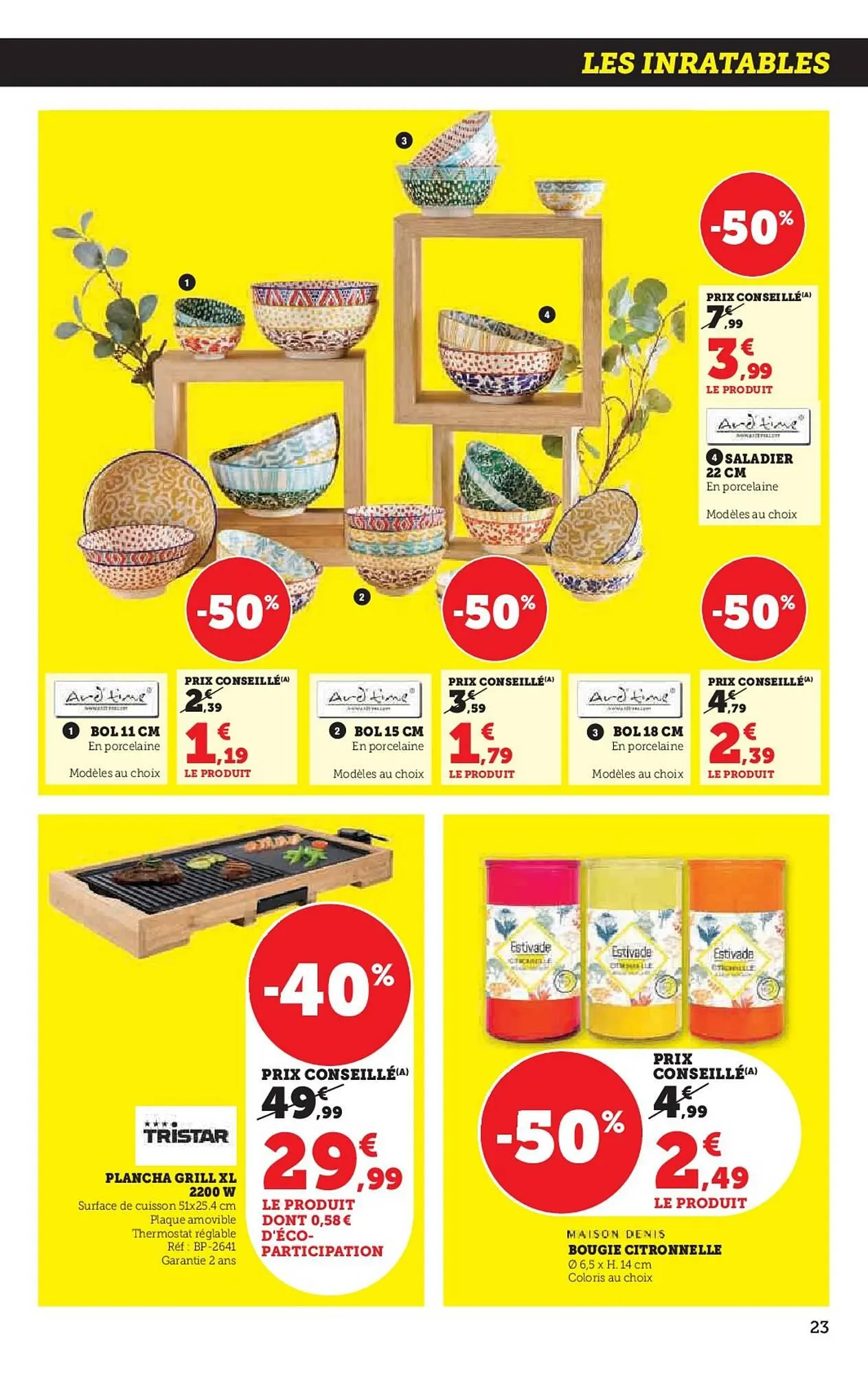 Catalogue Super U du 16 juillet au 27 juillet 2025 - Catalogue page 23