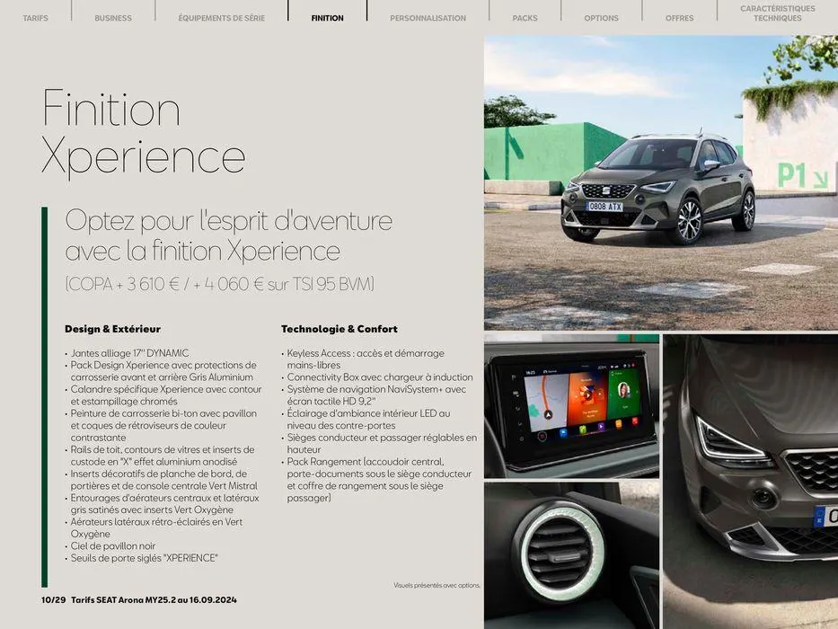 SEAT Arona du 24 septembre au 24 septembre 2025 - Catalogue page 10