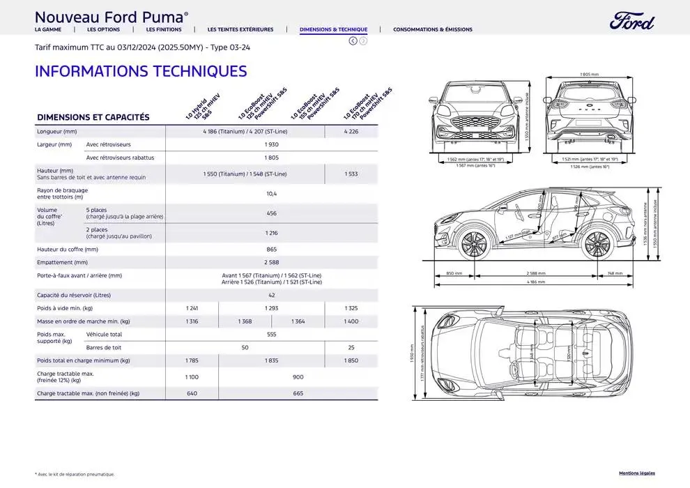 Ford Nouveau Puma du 12 mars au 12 mars 2026 - Catalogue page 9