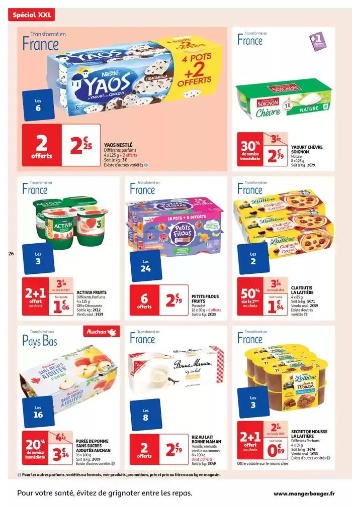 Les 25 jours Waaoh, spécial XXL  du 25 mars au 6 avril 2025 - Catalogue page 26