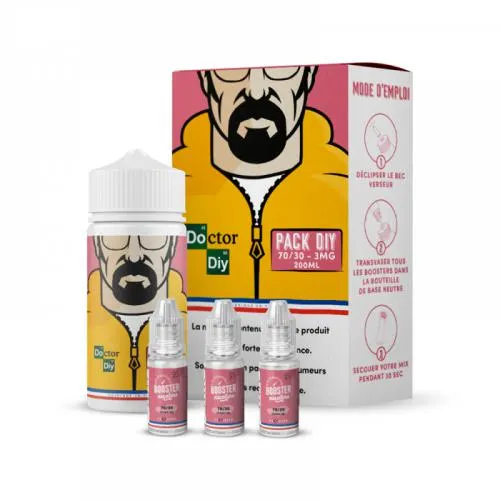 Pack DIY 70/30 200 ml - Doctor DIY