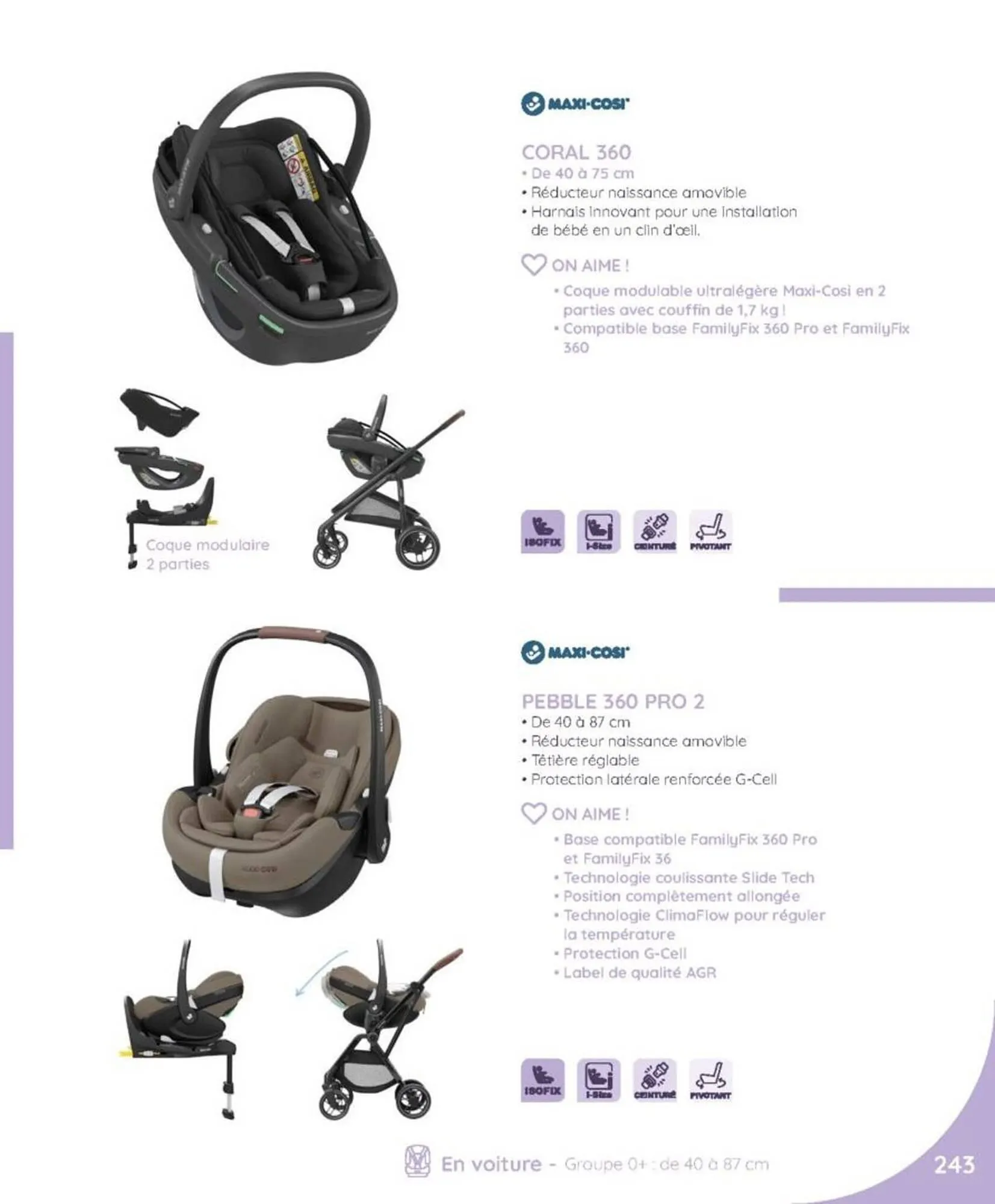 Catalogue autour de bébé du 18 juin au 1 novembre 2025 - Catalogue page 245