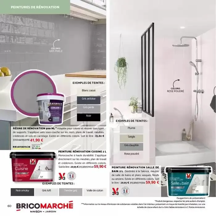 Le guide Projets intérieurs du 7 mars au 12 avril 2025 - Catalogue page 60