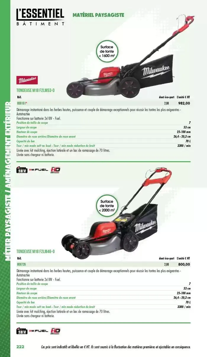 Essentiel Batiment 2025 du 3 janvier au 31 décembre 2025 - Catalogue page 224