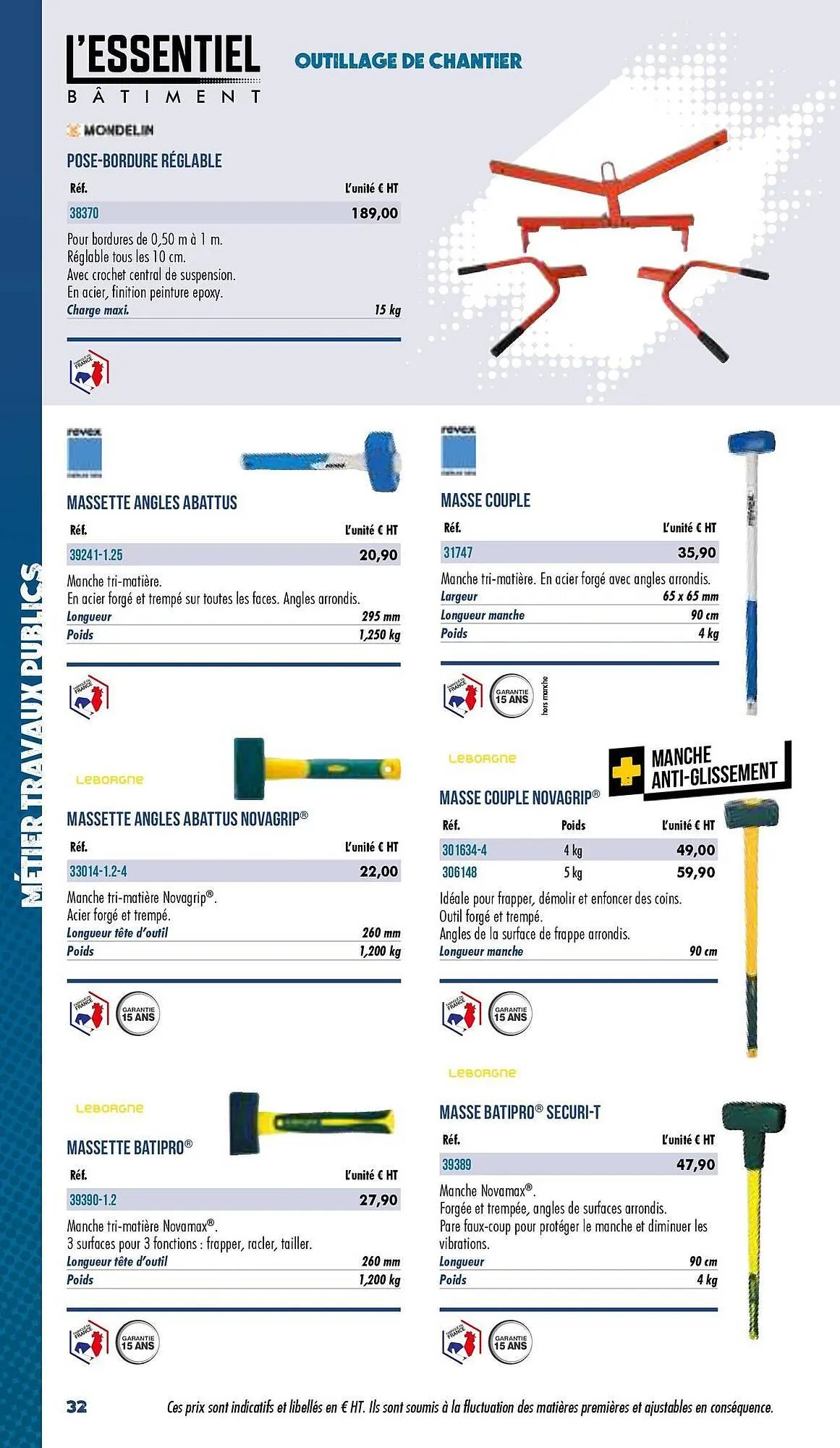 Catalogue Master Pro du 3 janvier au 31 décembre 2025 - Catalogue page 34