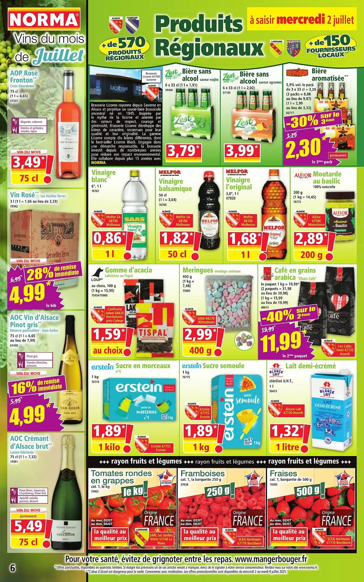 Catalogue Norma du 2 juillet au 8 juillet 2025 - Catalogue page 6