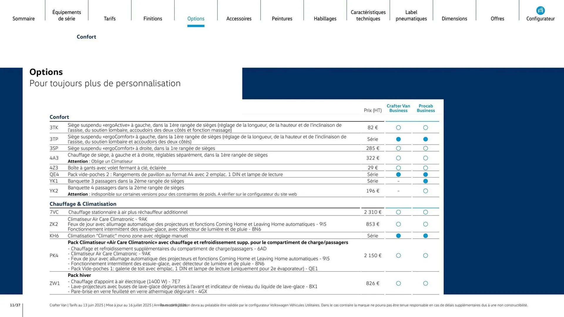 Catalogue Volkswagen du 7 août au 31 mars 2026 - Catalogue page 11