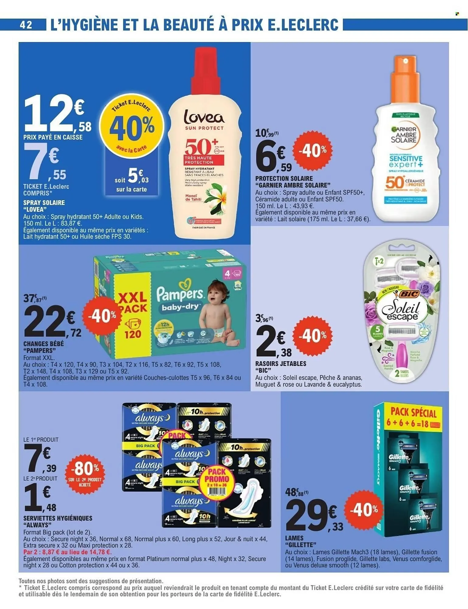 Catalogue E.Leclerc du 3 mars au 14 mars 2026 - Catalogue page 42