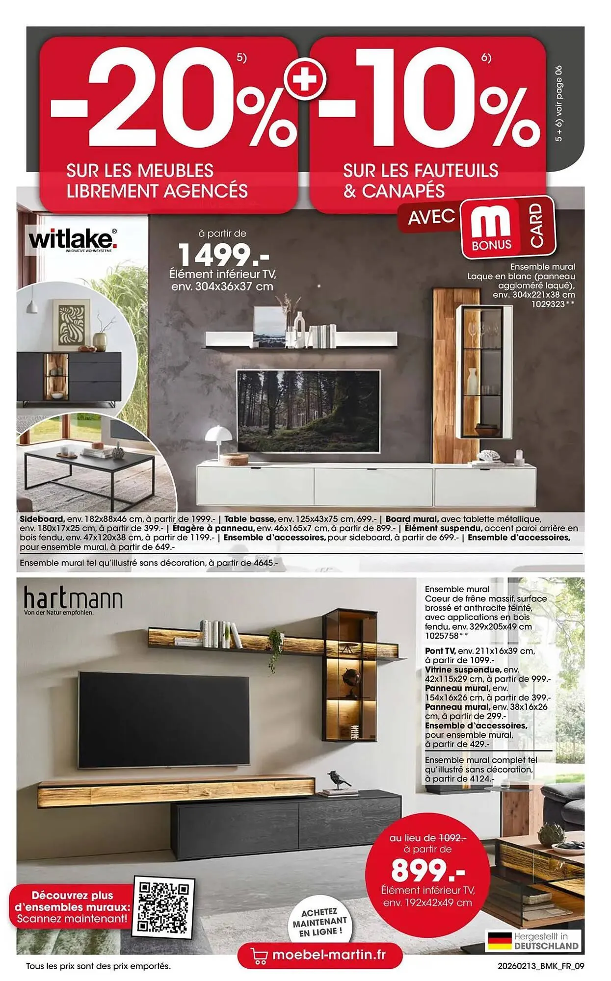 Catalogue Möbel Martin du 13 février au 28 février 2026 - Catalogue page 9