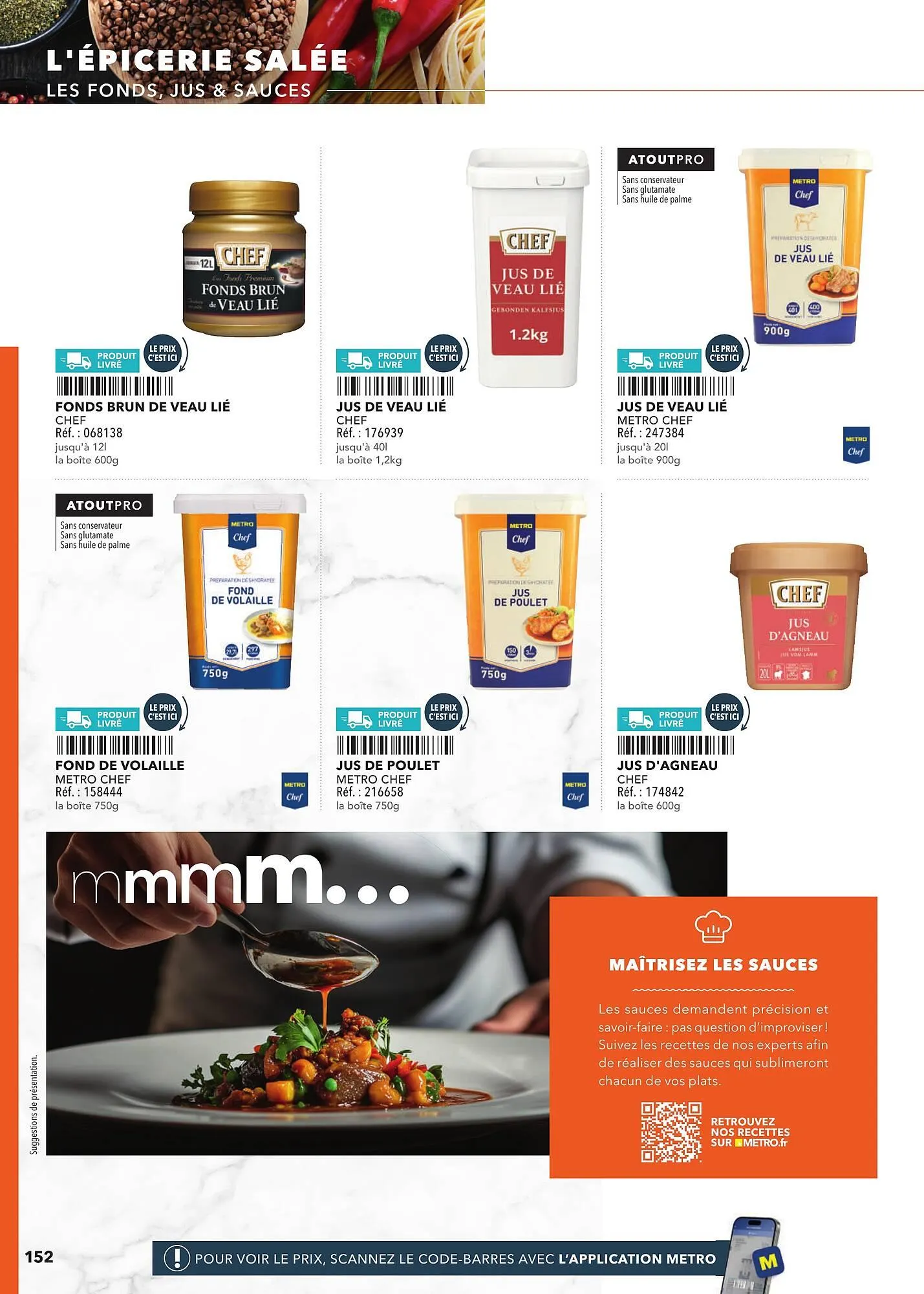 Catalogue METRO du 2 mars au 31 décembre 2025 - Catalogue page 152