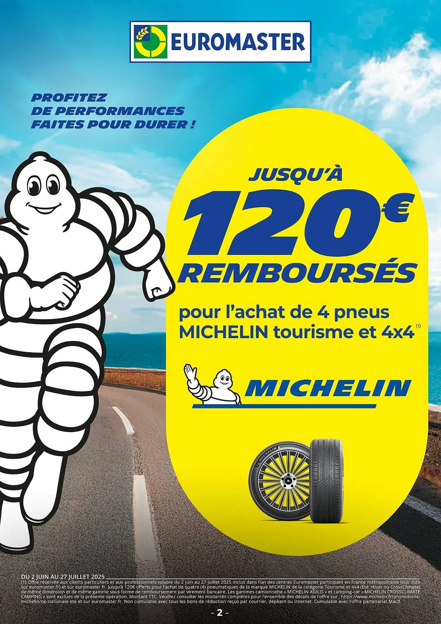 Catalogue Euromaster du 23 juin au 29 juin 2025 - Catalogue page 2