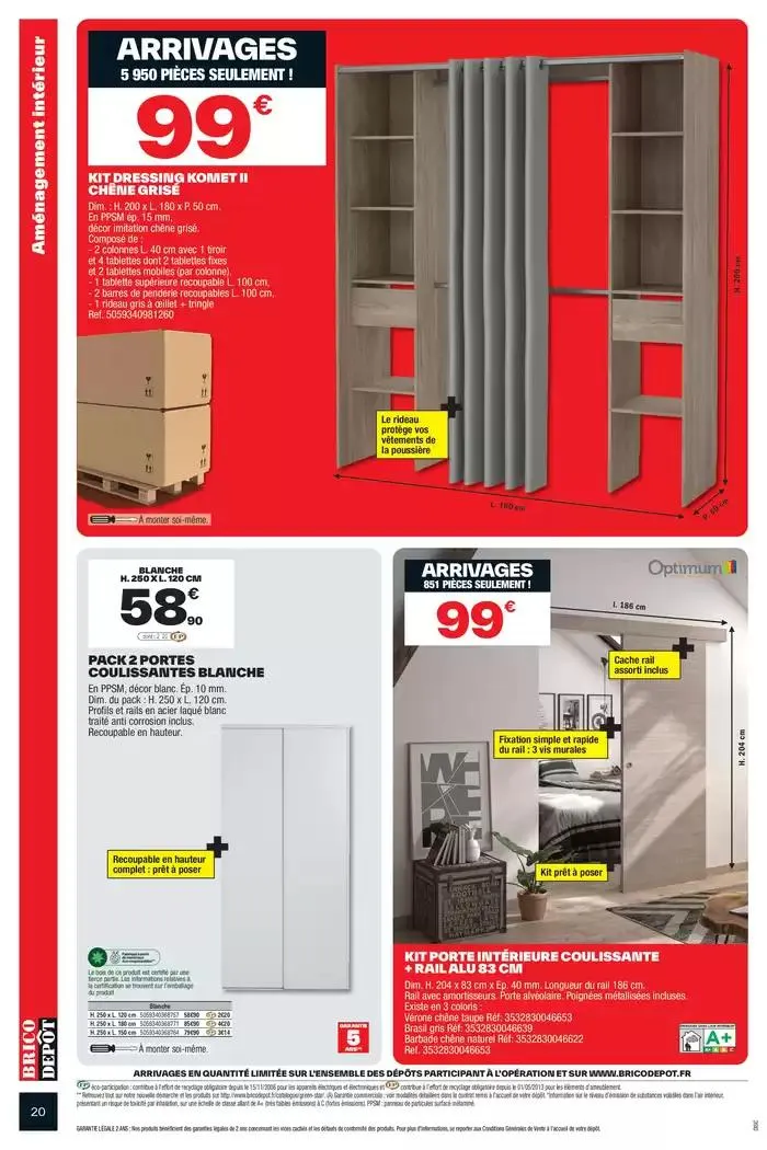 Spécial chantier extérieur ! du 4 avril au 24 avril 2025 - Catalogue page 20