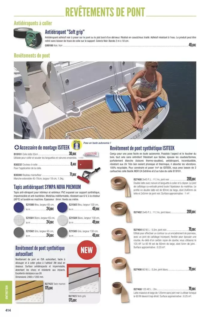 Catalogue Accastillage Diffusion 2025 du 1 janvier au 31 décembre 2025 - Catalogue page 416