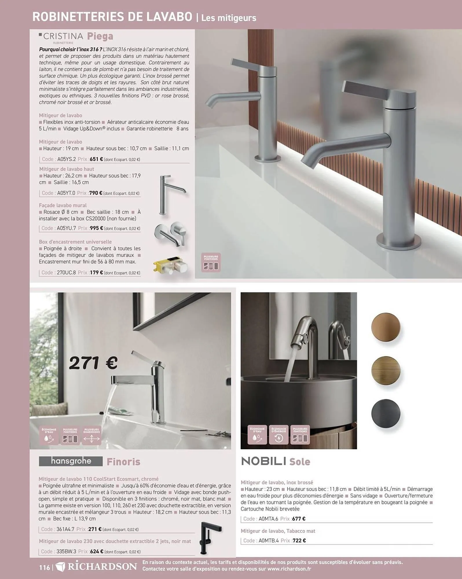 Catalogue Richardson du 11 avril au 31 décembre 2025 - Catalogue page 118