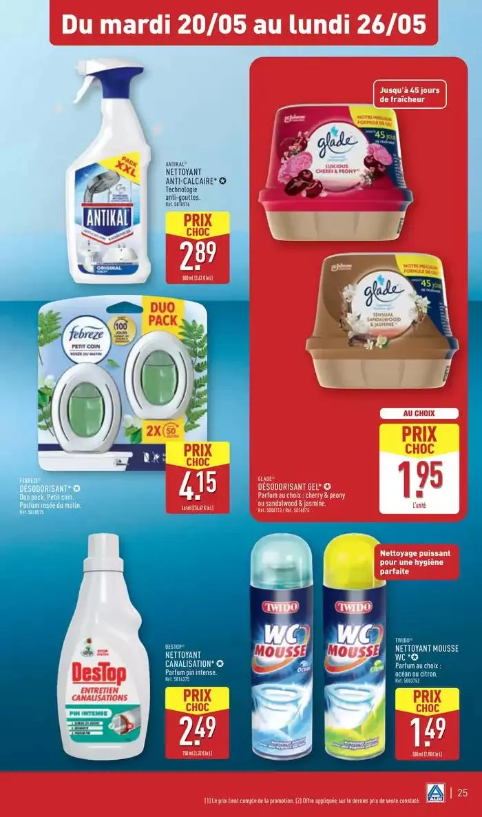 Retrouvez nos bons plans du 20 mai au 26 mai 2025 - Catalogue page 28