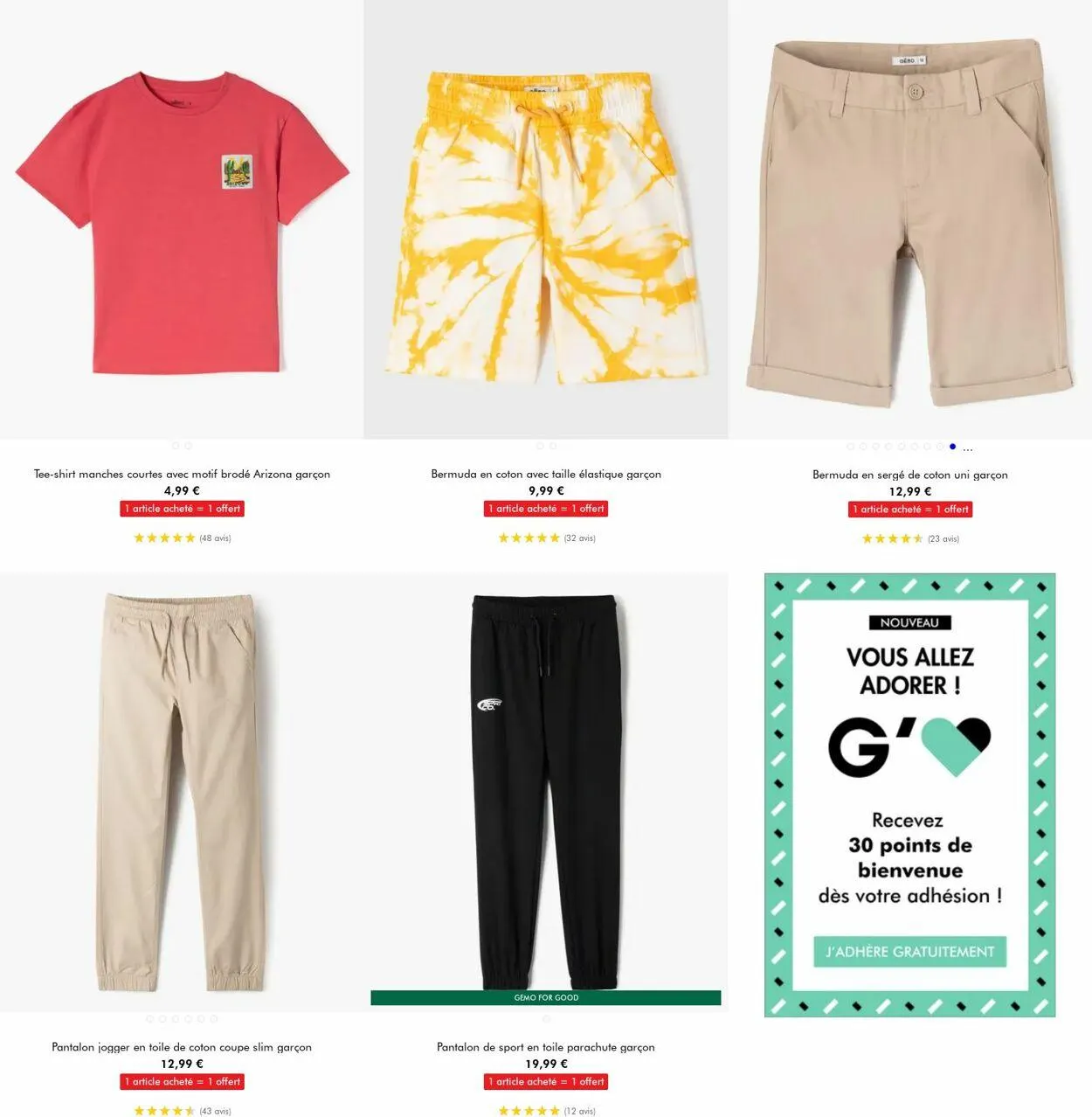 Gémo Catalogue actuel du 30 juillet au 12 août 2025 - Catalogue page 18