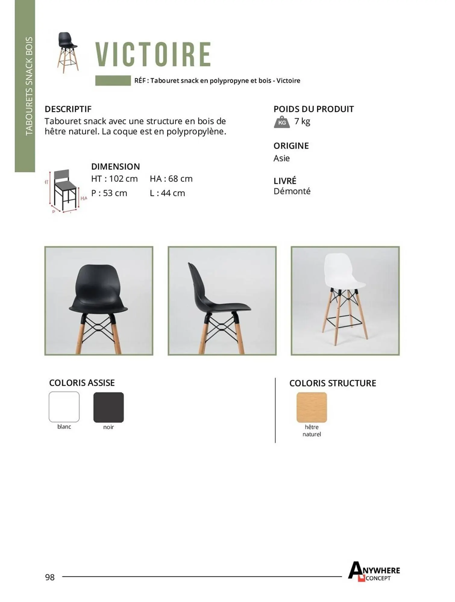 Catalogue 4 Pieds du 26 avril au 31 décembre 2023 - Catalogue page 98