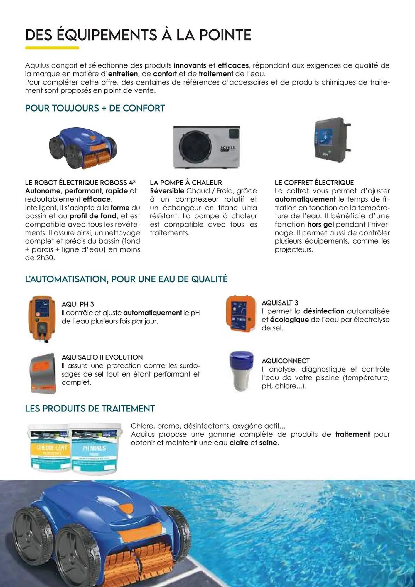 Catalogue Aquilus Piscines du 23 octobre au 31 décembre 2023 - Catalogue page 24