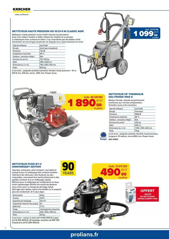 Opération nettoyage et hygiène du 4 mars au 30 avril 2025 - Catalogue page 4