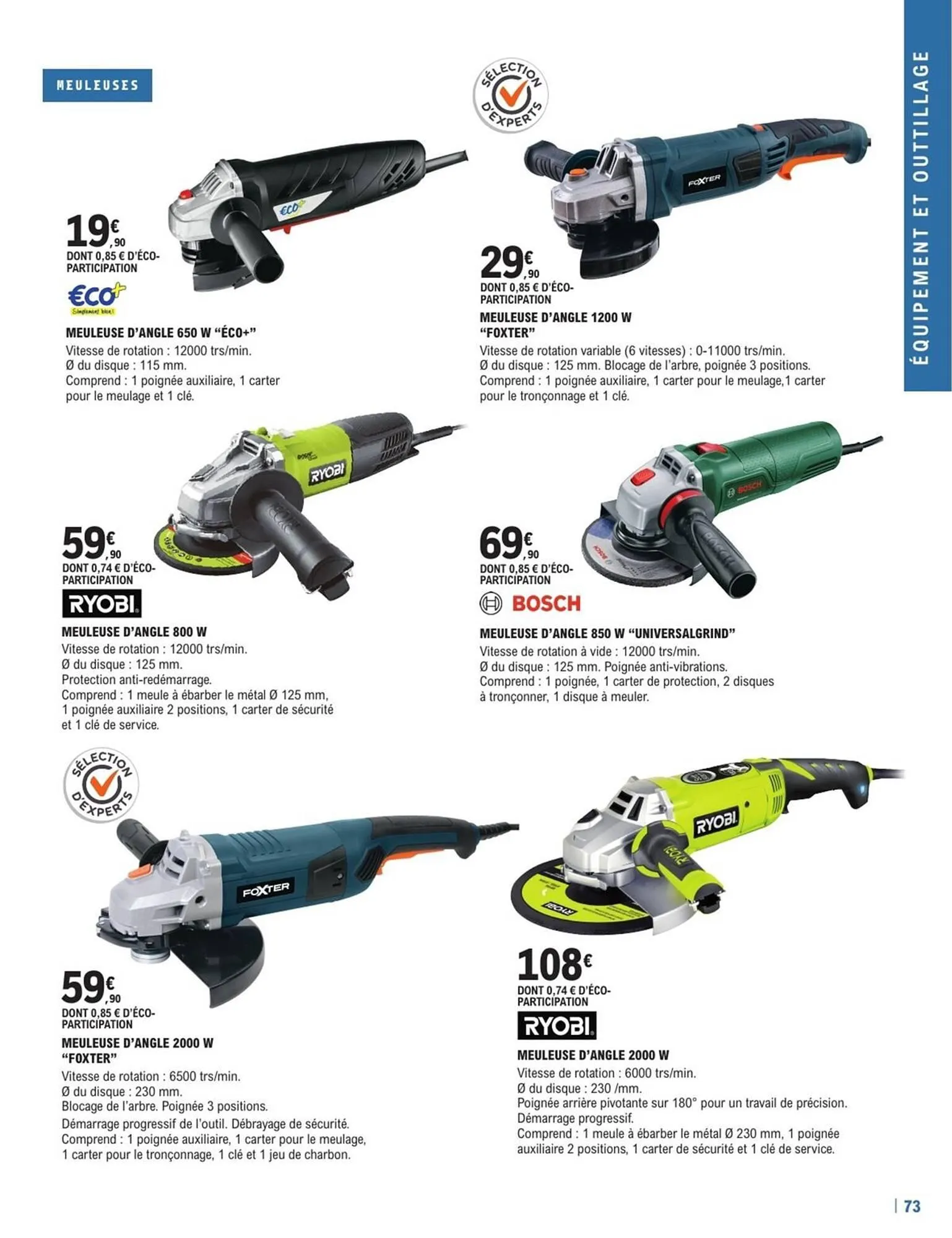 Catalogue E.Leclerc Brico du 28 mai au 31 décembre 2025 - Catalogue page 73