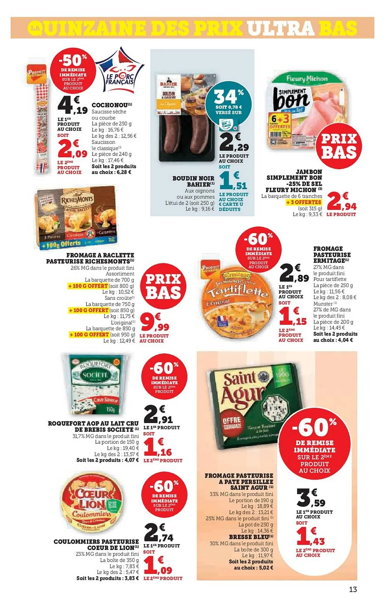 Catalogue Hyper U du 13 janvier au 25 janvier 2026 - Catalogue page 13