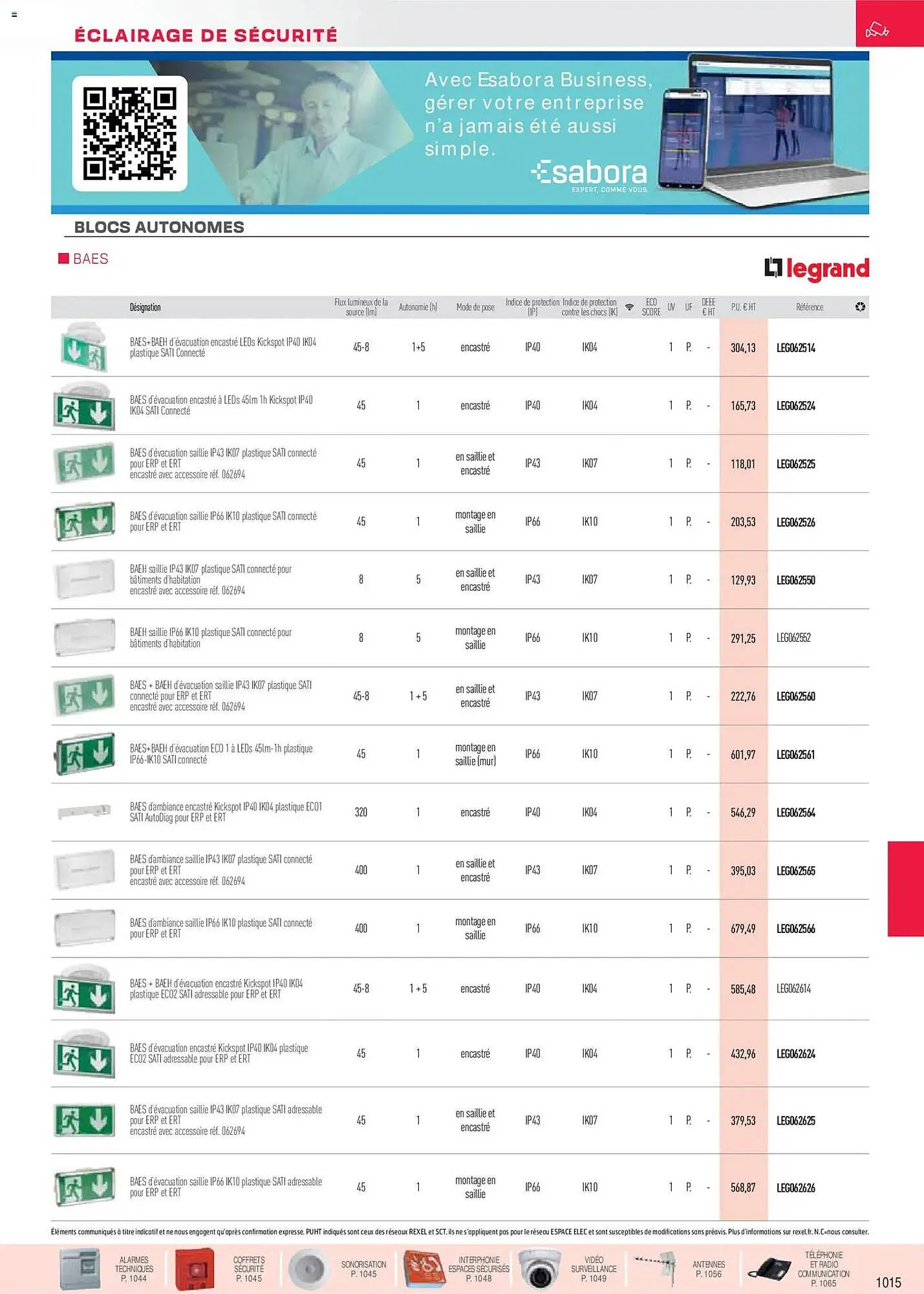 Catalogue Rexel du 18 novembre au 31 décembre 2026 - Catalogue page 64