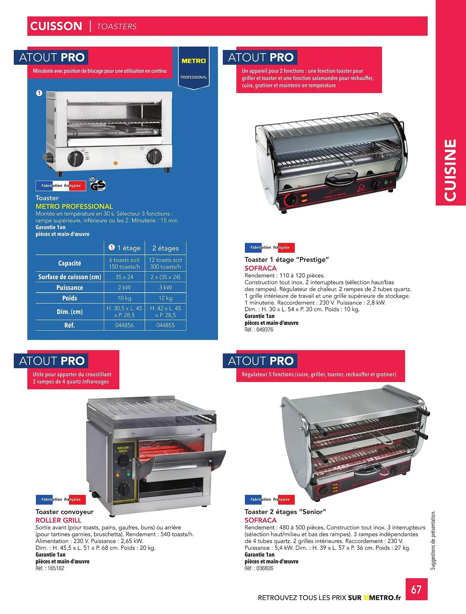 Catalogue METRO du 1 janvier au 31 décembre 2026 - Catalogue page 67