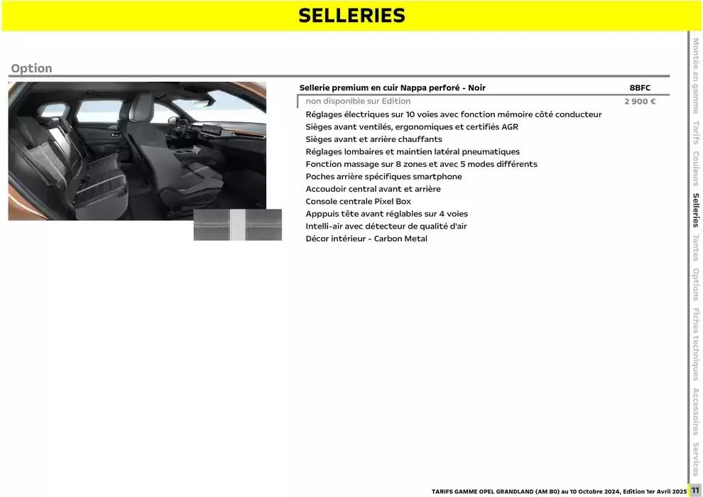 Opel Nouveau Grandland du 3 avril au 3 avril 2026 - Catalogue page 9