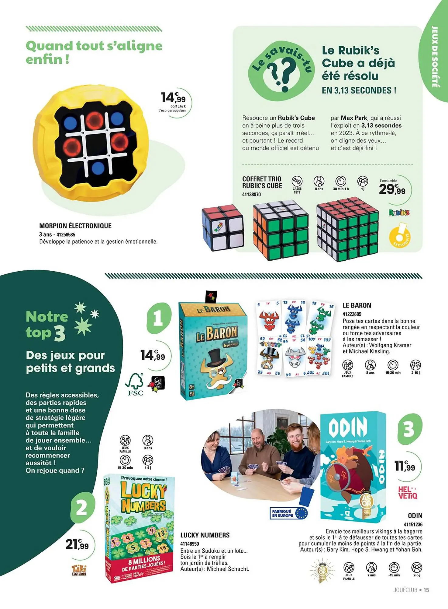Catalogue JouéClub du 1 avril au 30 juin 2026 - Catalogue page 15