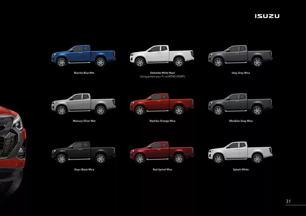 ISUZU SPACE N60B du 15 octobre au 15 octobre 2025 - Catalogue page 33