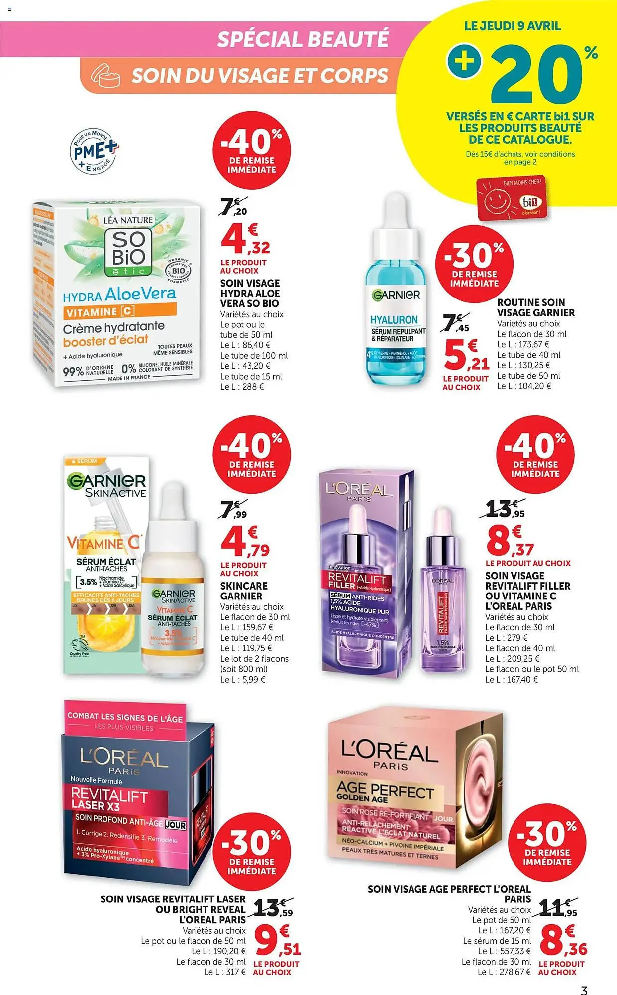 Catalogue Bi1 du 8 avril au 19 avril 2026 - Catalogue page 3