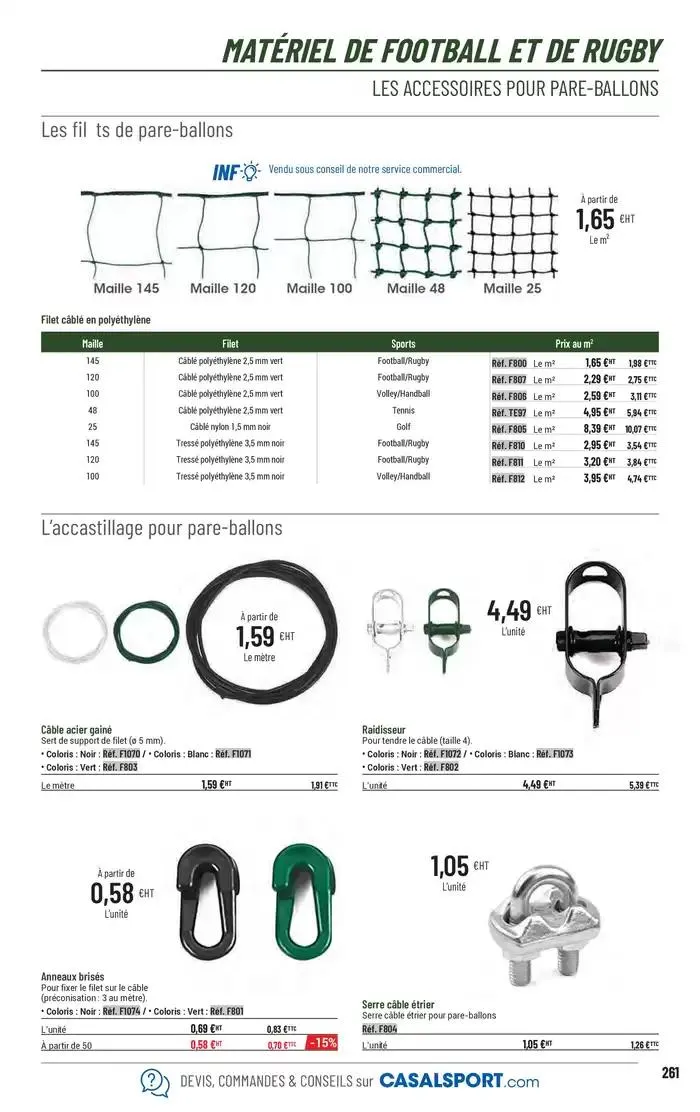 ÉQUIPEMENT SPORTIF du 6 mars au 31 décembre 2025 - Catalogue page 233