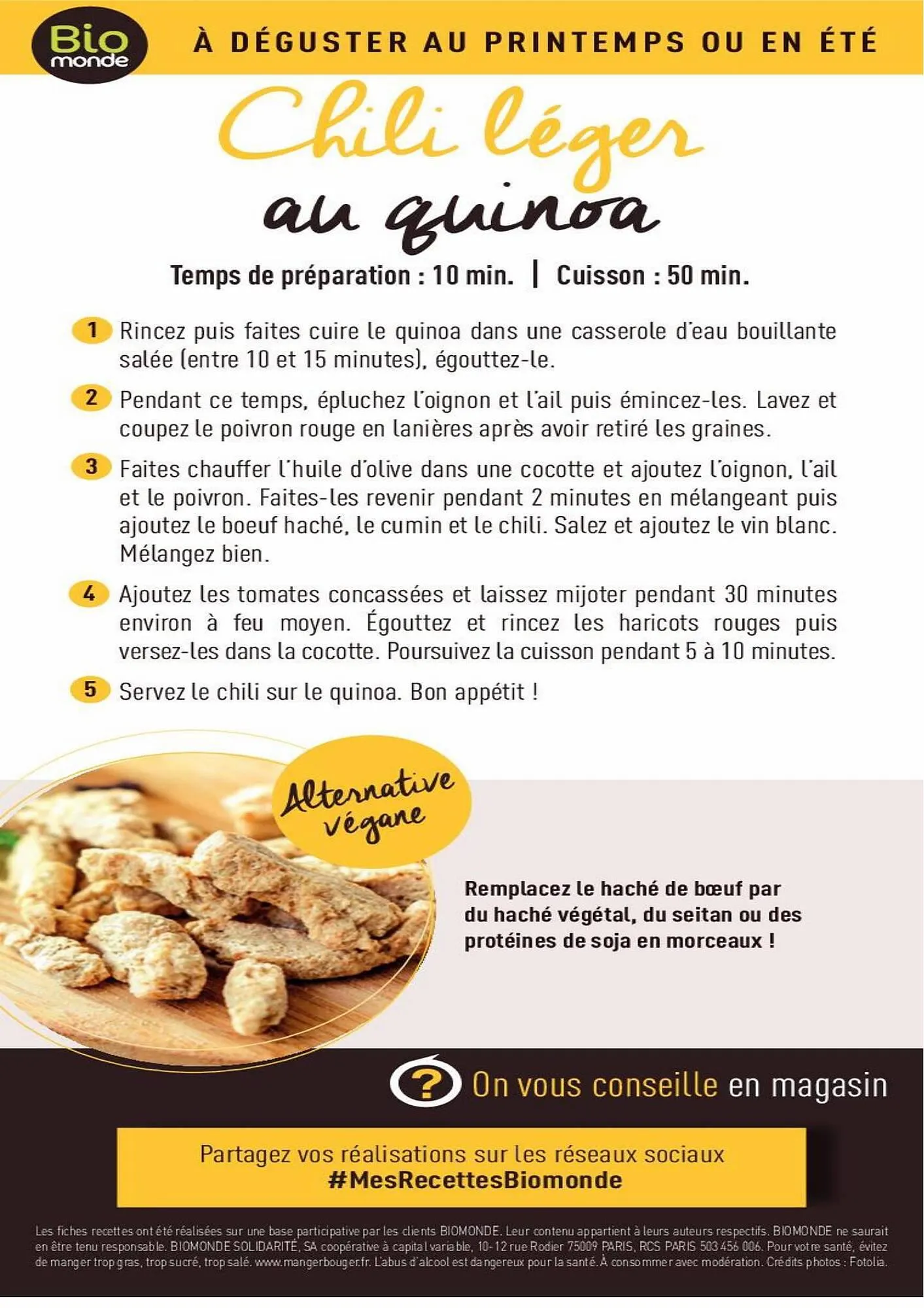 Catalogue Biomonde du 10 mai au 31 août 2023 - Catalogue page 9