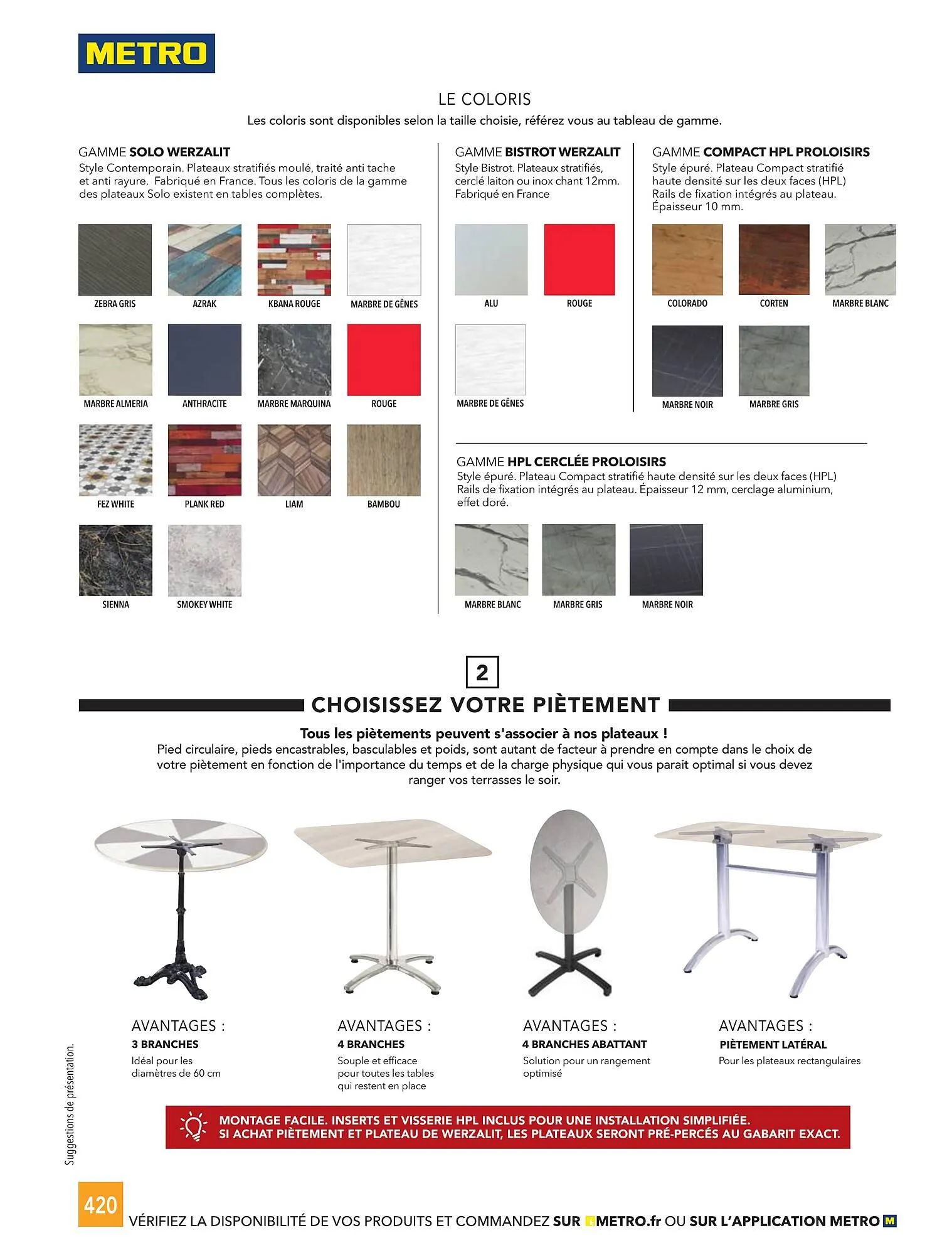 Catalogue METRO du 1 janvier au 31 décembre 2026 - Catalogue page 420