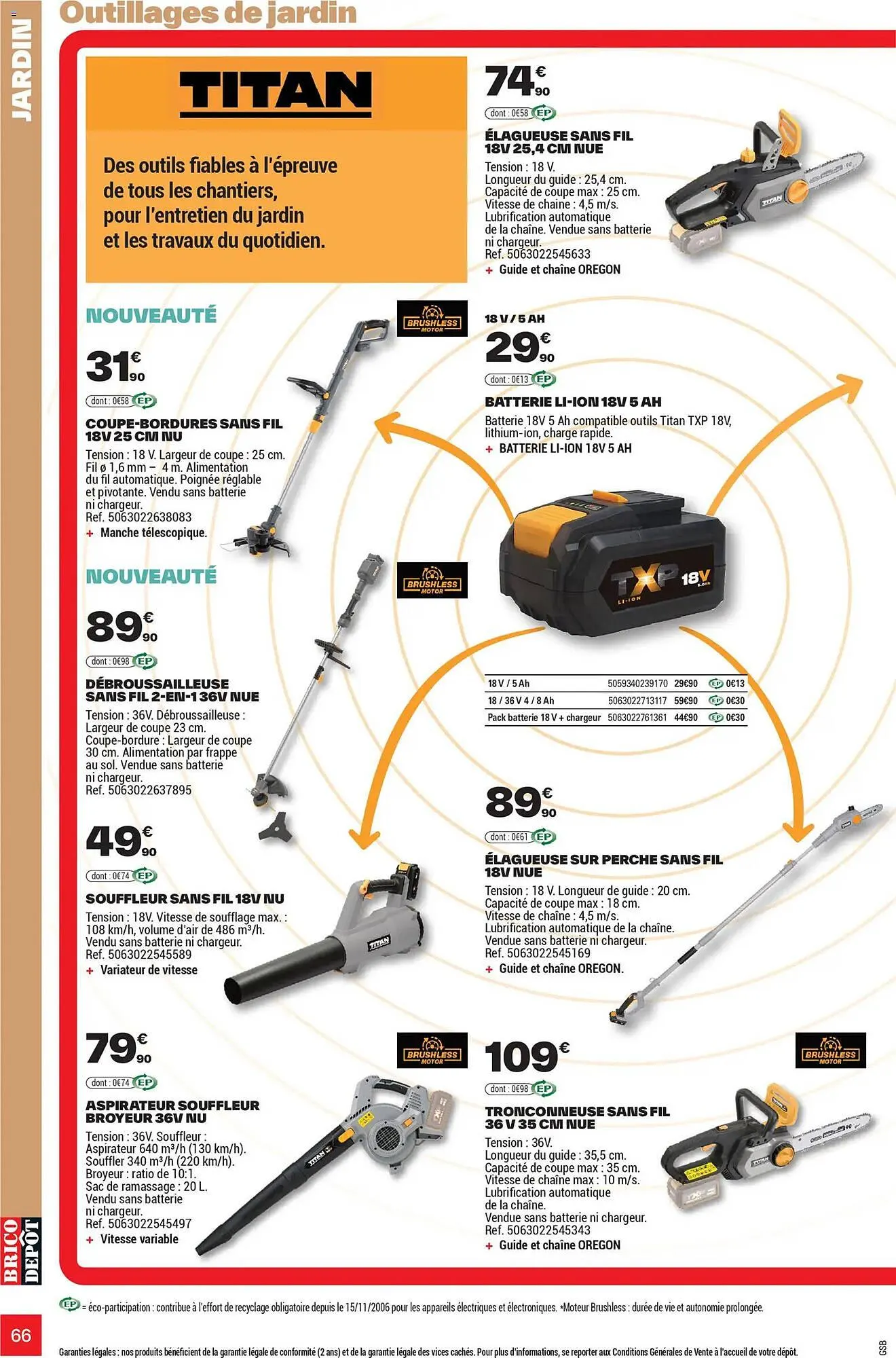 Catalogue Brico Dépôt du 25 mars au 12 juin 2026 - Catalogue page 66
