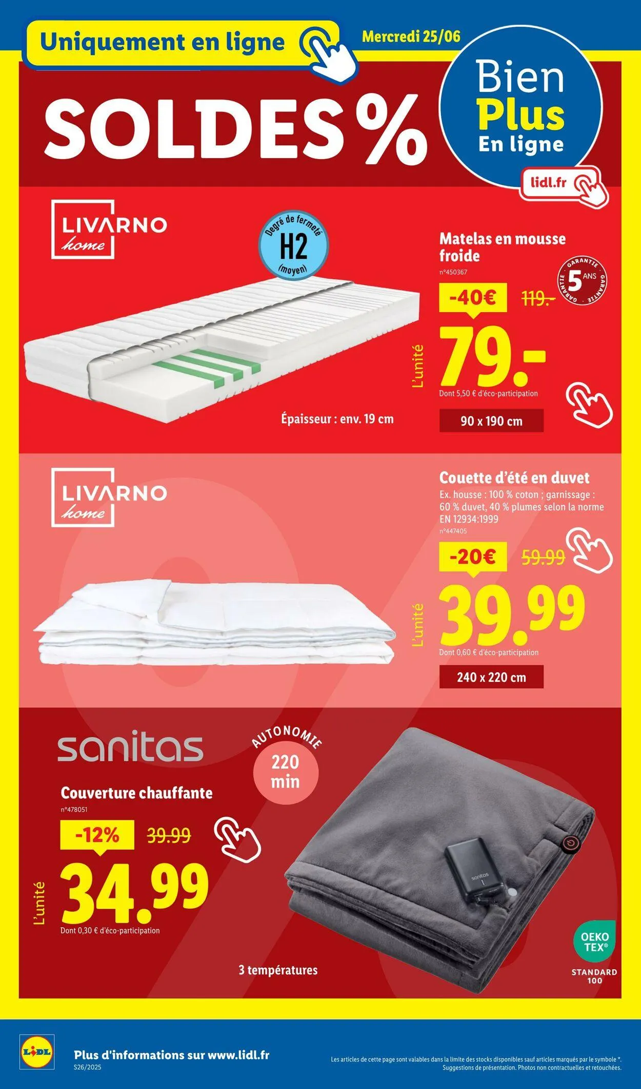 Lidl du 26 juin au 2 juillet 2025 - Catalogue page 42