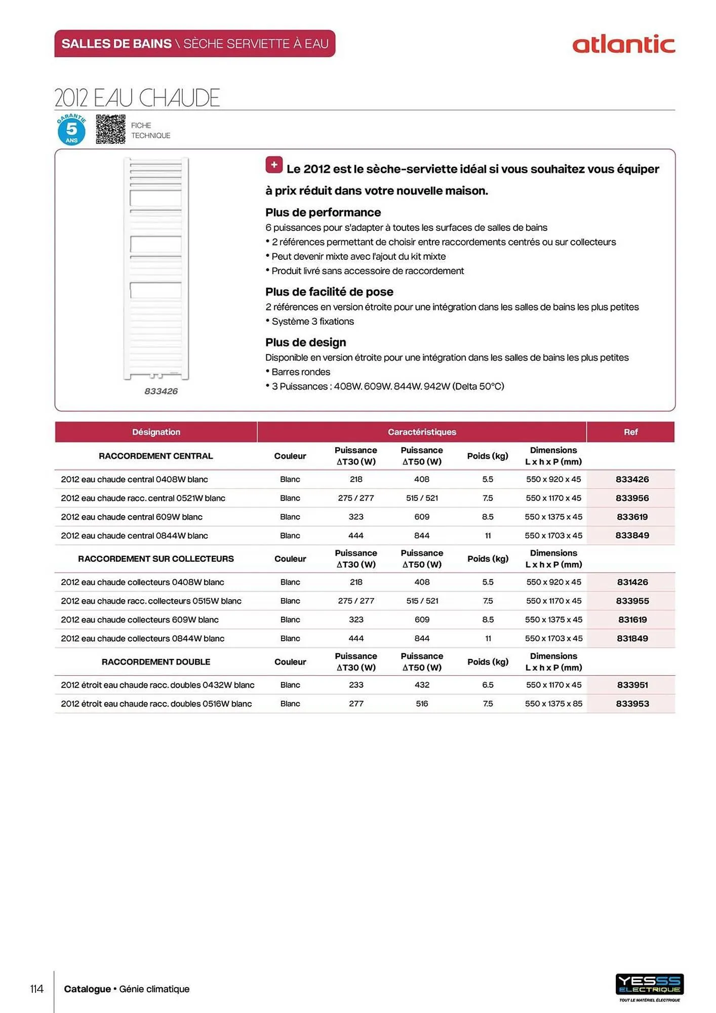 Catalogue Yesss electrique du 14 octobre au 31 décembre 2026 - Catalogue page 116