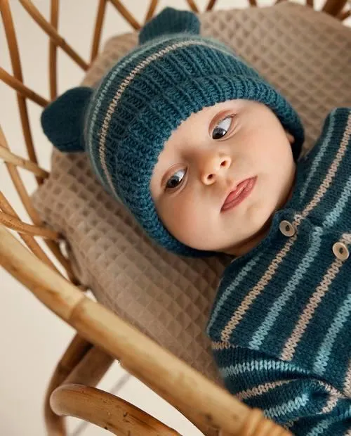 Modèle bonnet bébé Léon