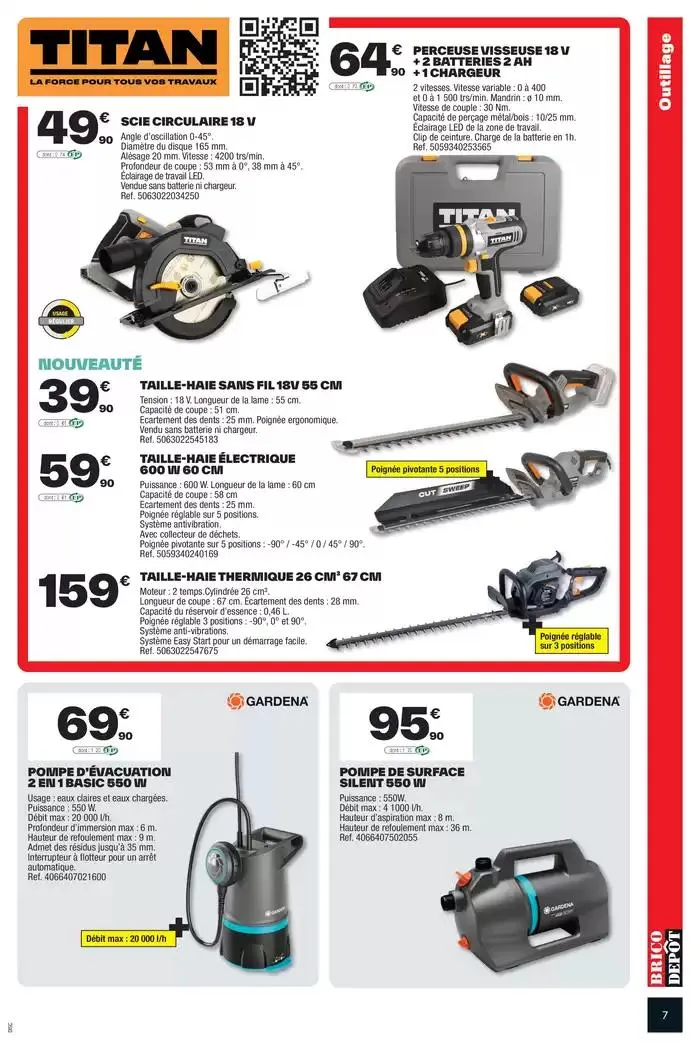 Voyez plus grand avec nos prix dépôt ! du 30 avril au 15 mai 2025 - Catalogue page 7