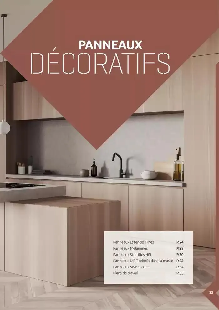 Aménagents Intérieurs du 9 décembre au 9 juin 2025 - Catalogue page 23