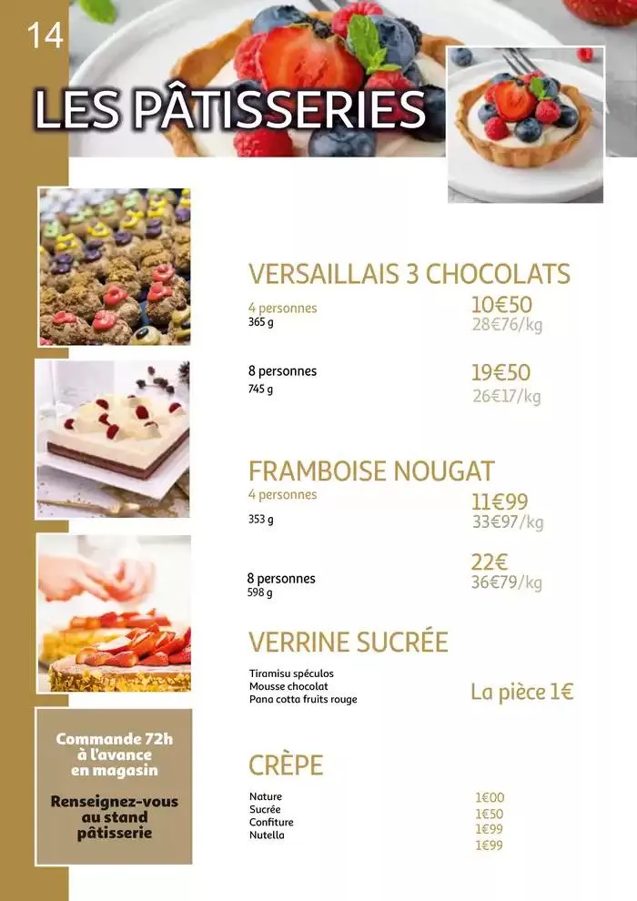 Auchan : Le traiteur d'ENGLOS du 9 avril au 31 août 2025 - Catalogue page 14
