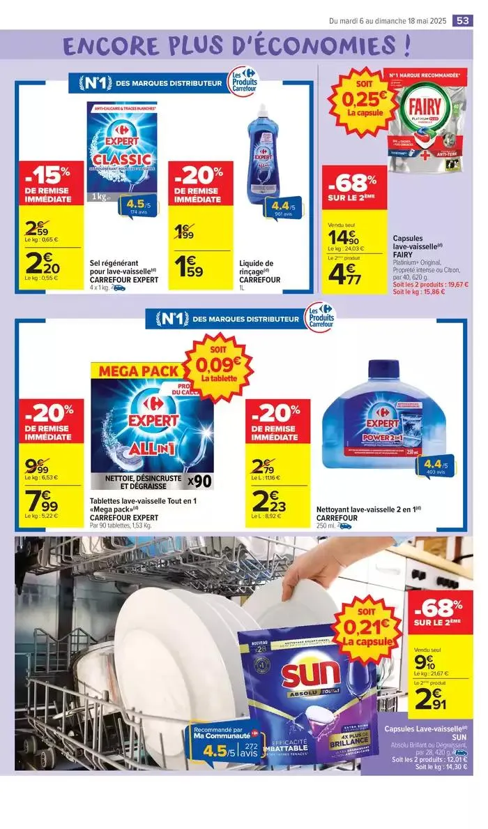 LE GOÛT ÇA SE FÊTE du 6 mai au 18 mai 2025 - Catalogue page 55