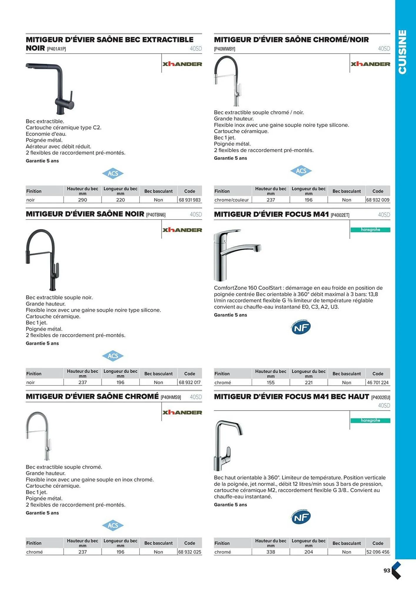 Catalogue Prolians du 2 octobre au 31 décembre 2025 - Catalogue page 93