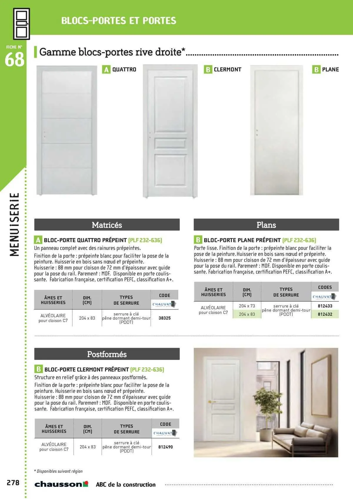 Catalogue Chausson Matériaux du 2 mai au 31 décembre 2025 - Catalogue page 233