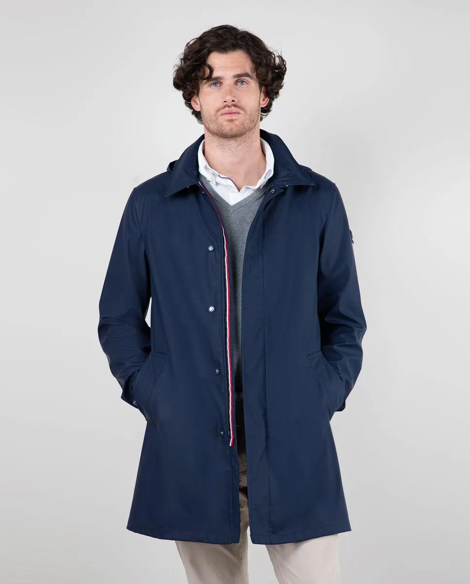 Gabardine Caoutchoutée Marine