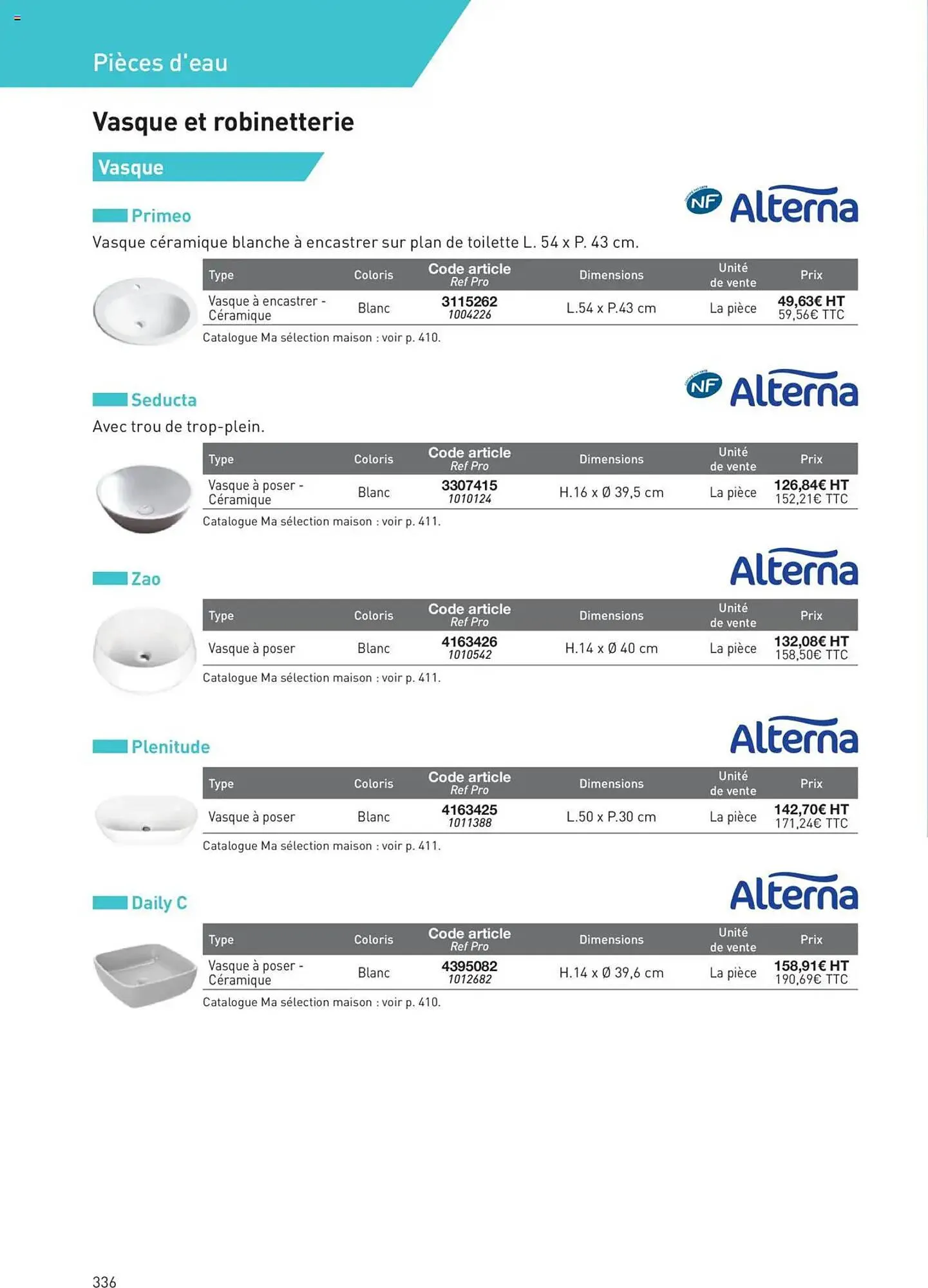 Catalogue Point P du 11 juillet au 31 décembre 2025 - Catalogue page 336