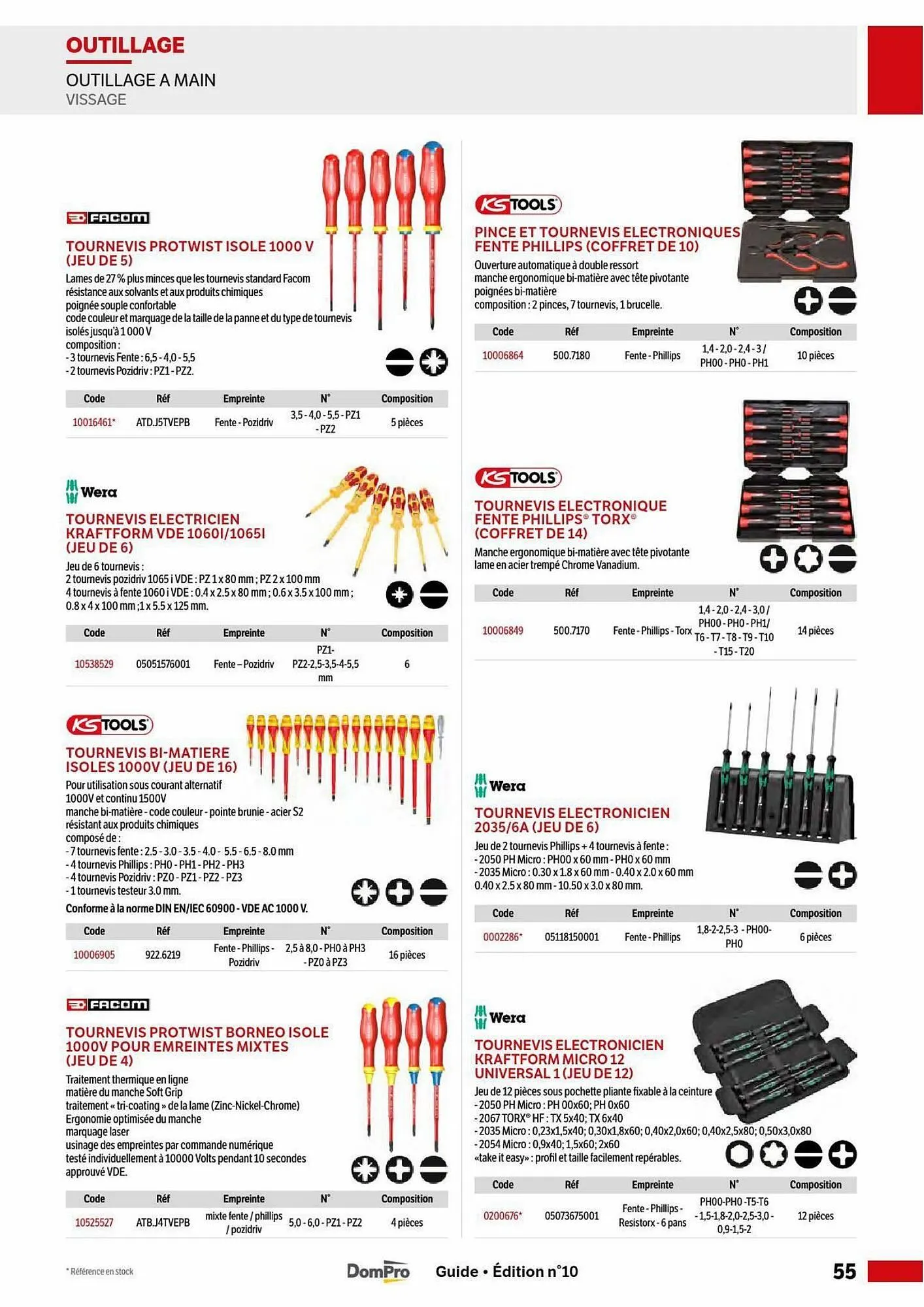 Catalogue DomPro du 5 mai au 30 août 2025 - Catalogue page 55