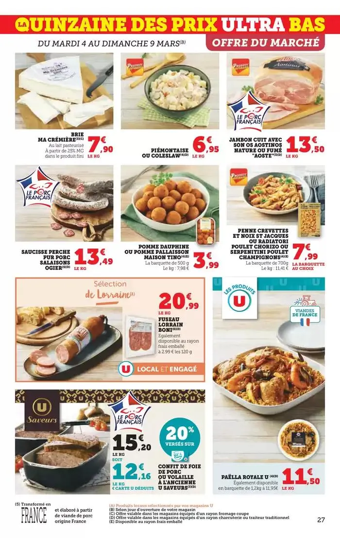 Quinzaine Commerçante du 5 mars au 16 mars 2025 - Catalogue page 27