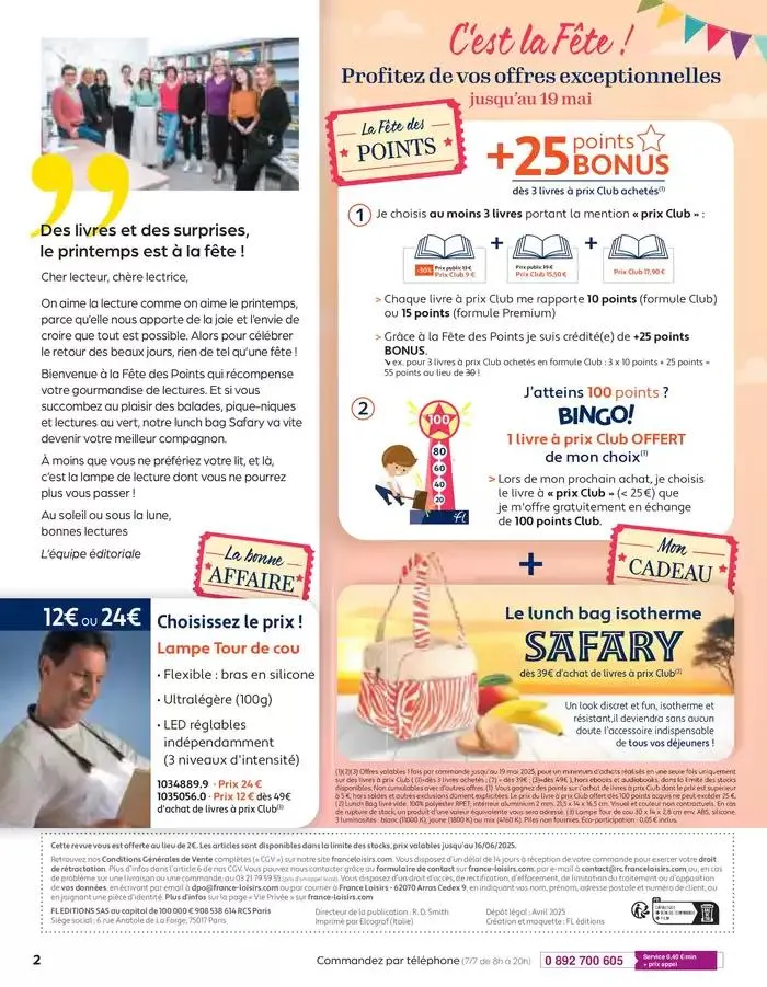 Mai - Juin 2025 du 30 avril au 30 juin 2025 - Catalogue page 2