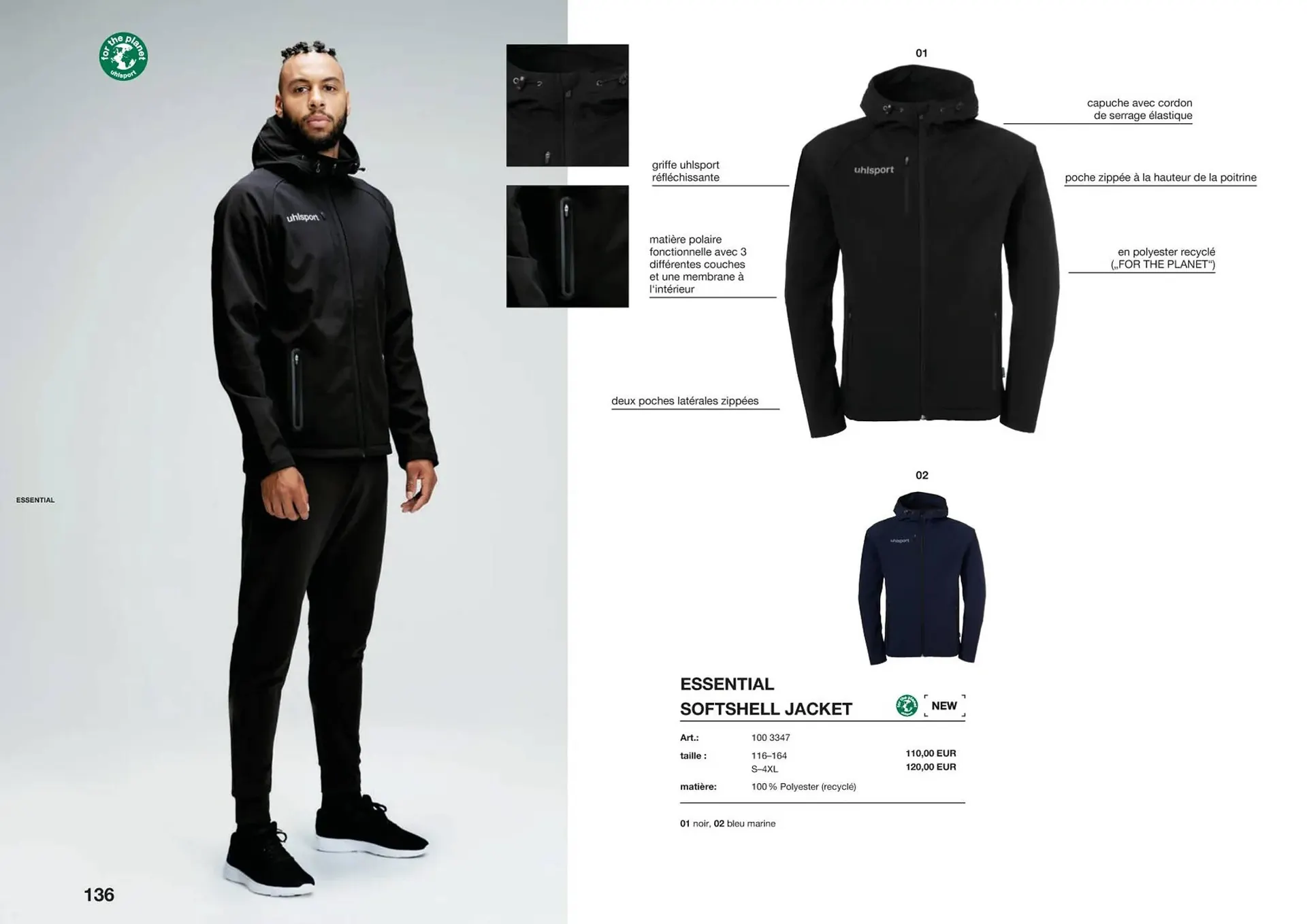 Catalogue Uhlsport du 1 mars au 31 décembre 2023 - Catalogue page 136